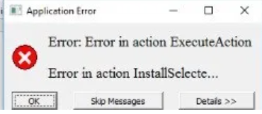 error pada saat install accurate
