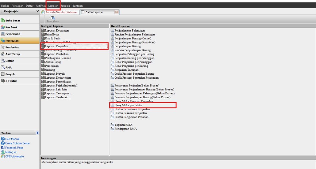 Cek penyebab Muncul Error Unable to Edit/Delete Down Payment xxx... Invoice(s) Exist