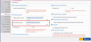Default Akun Manufaktur AOL